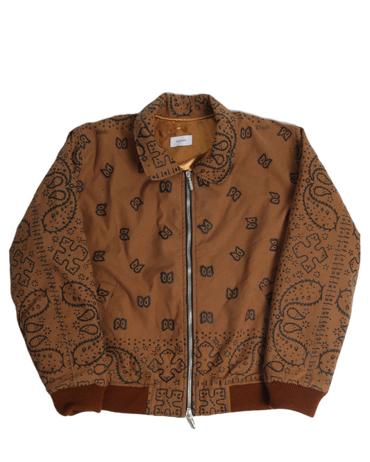 Paisley Bomber Jacket