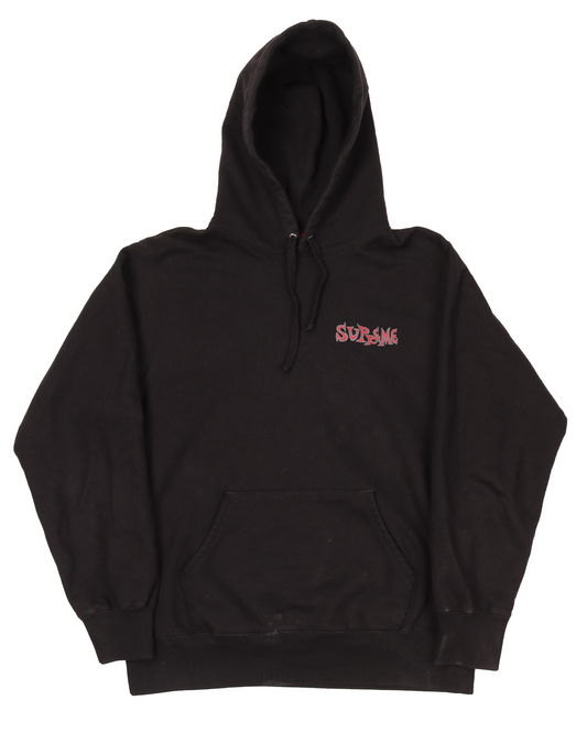 Portrait Hooded Sweatshirt Black