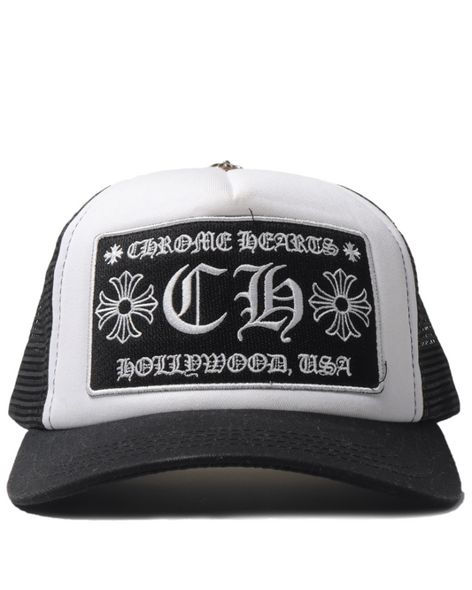 Black and White Hollywood Hat