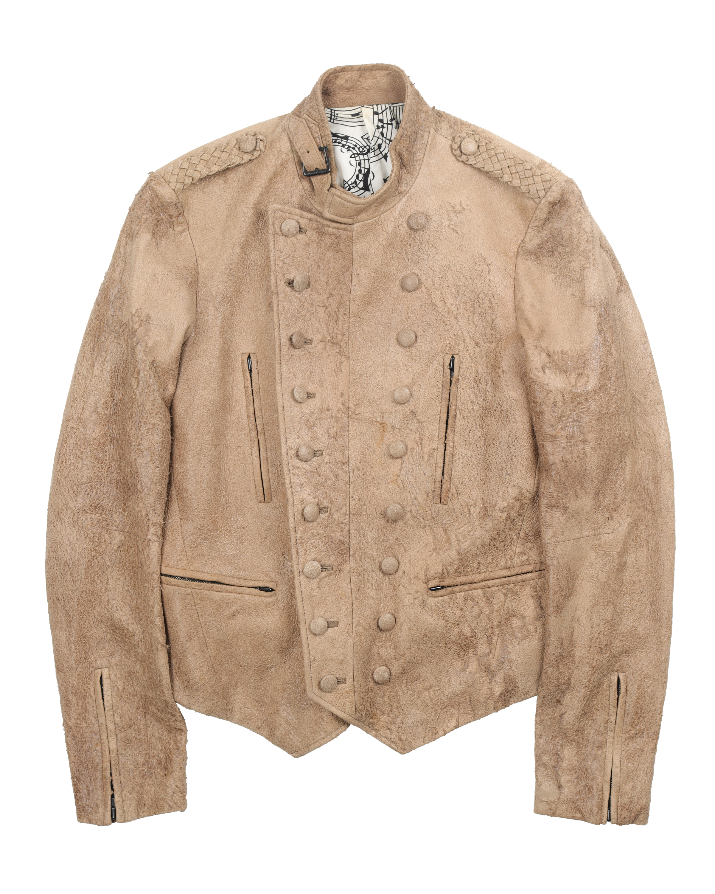 Sheepskin Napoleon Leather Jacket (2007) "About A Boy"