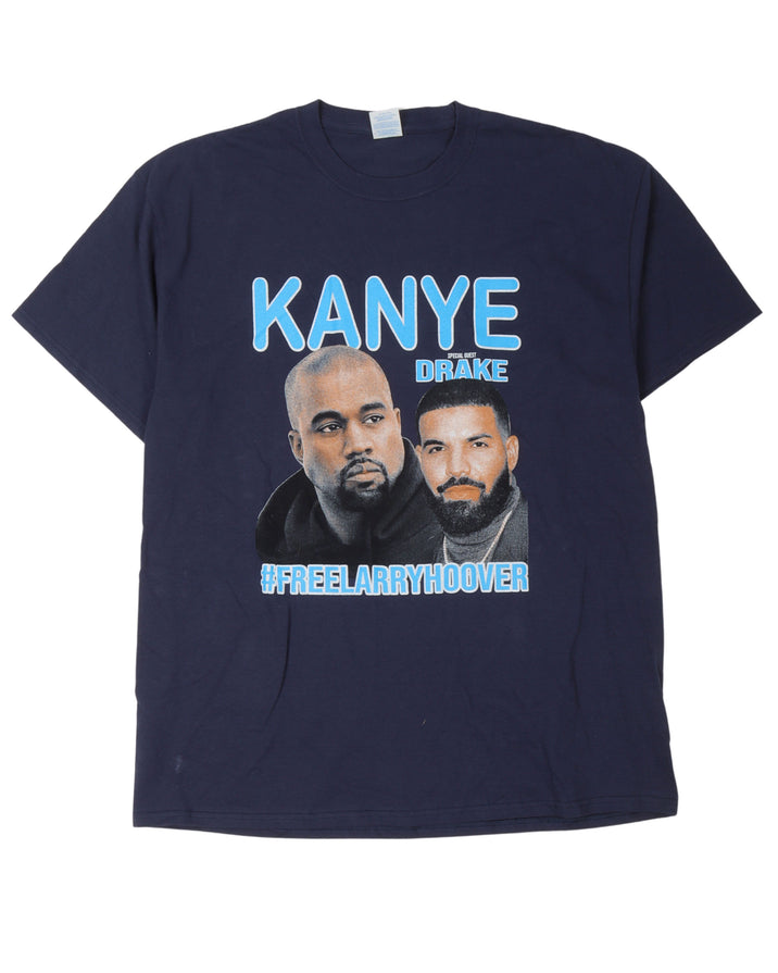 Kanye West Drake "Free Larry Hover" T-Shirt