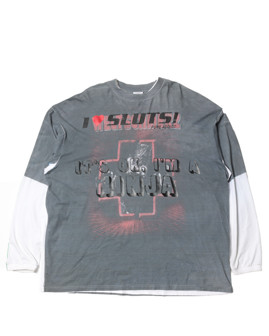 AW19 "I <3 Sluts" Double-Sided T-Shirt