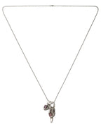 Ruby Dagger & Heart Locket With Chain