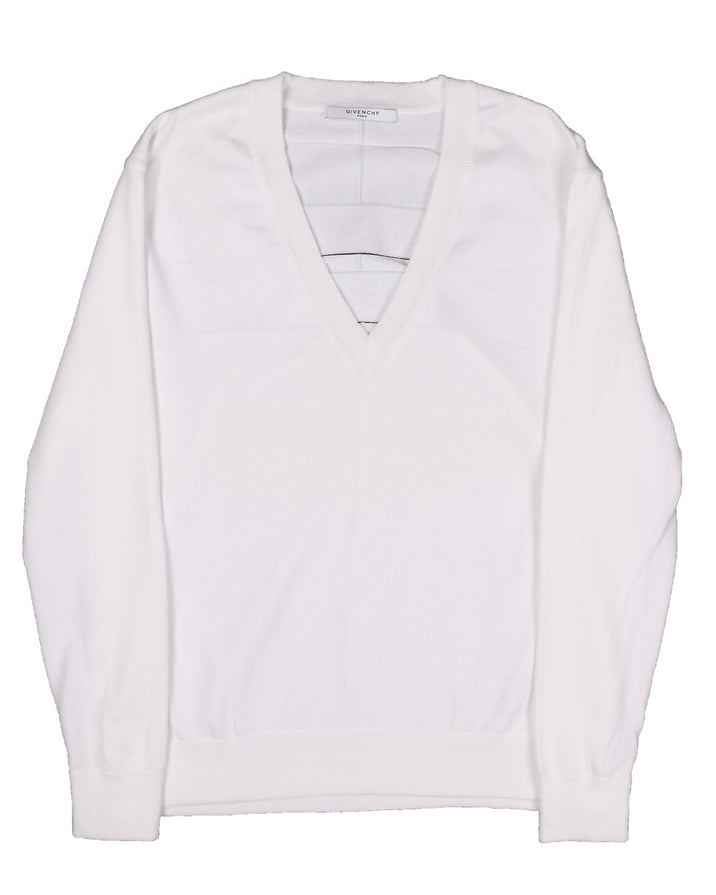 SS15 White Sweater
