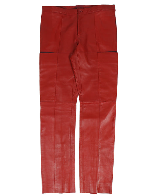 Lamb Leather Pants