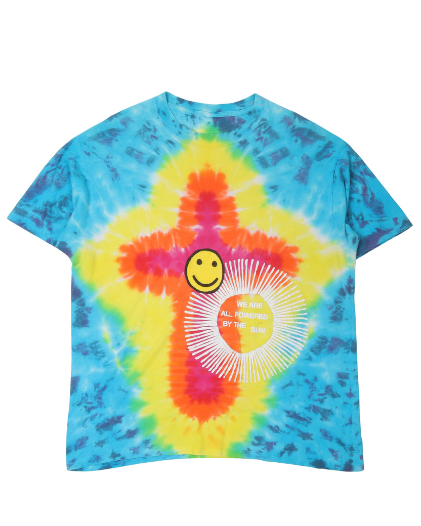 We Are All Powered By The Sun Tie Dye T-Shirt