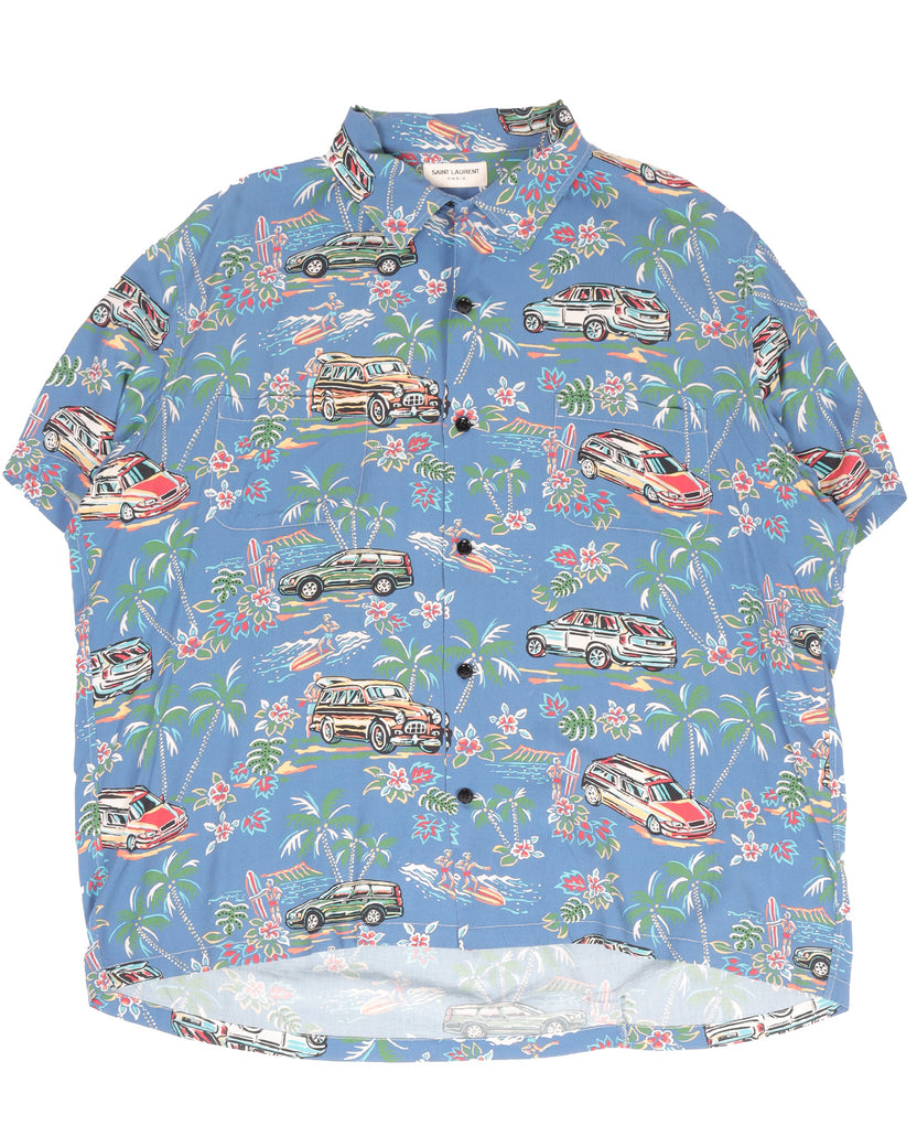 SS17 Hawaiian Car Shirt