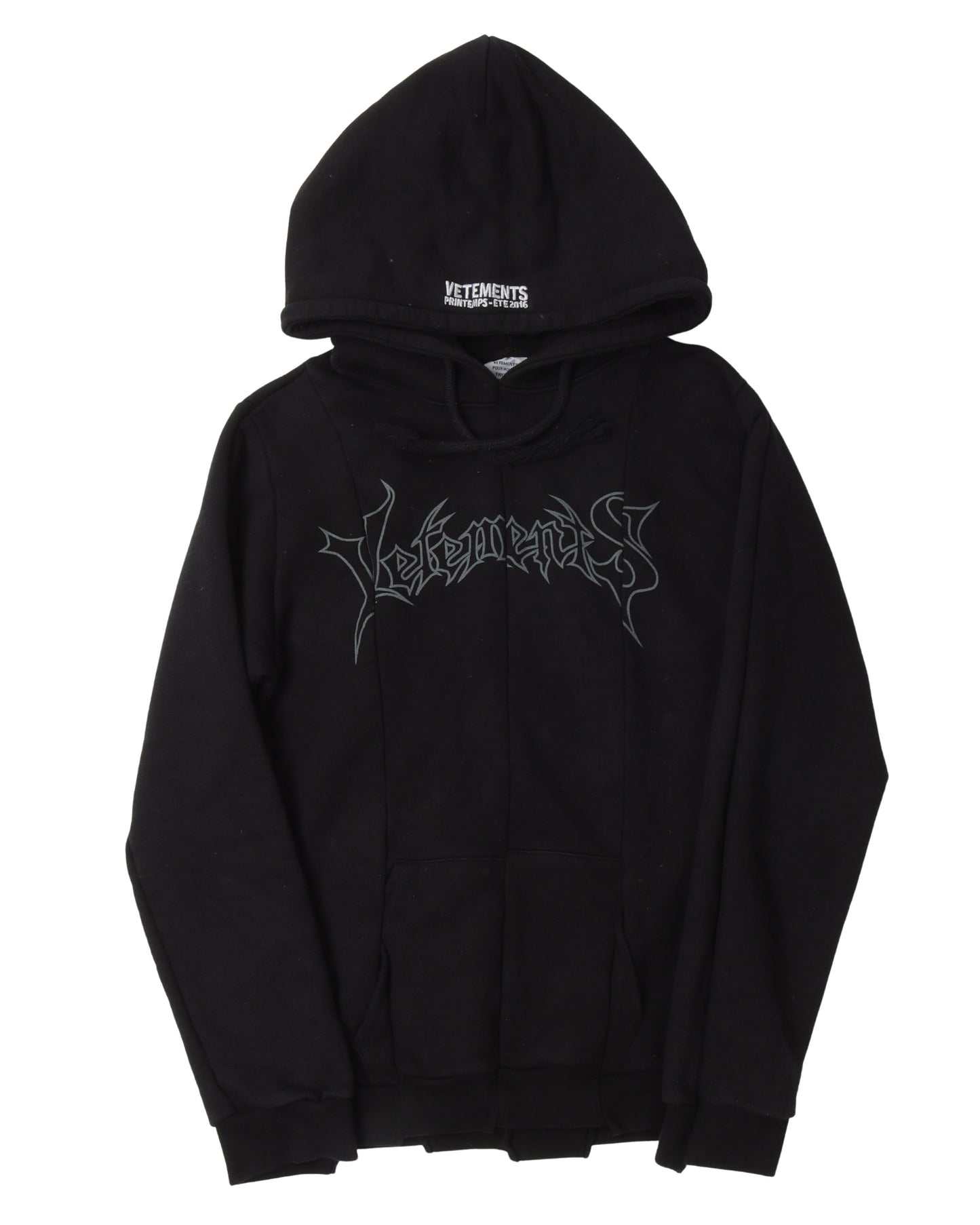 SS16 Metal Logo Hoodie