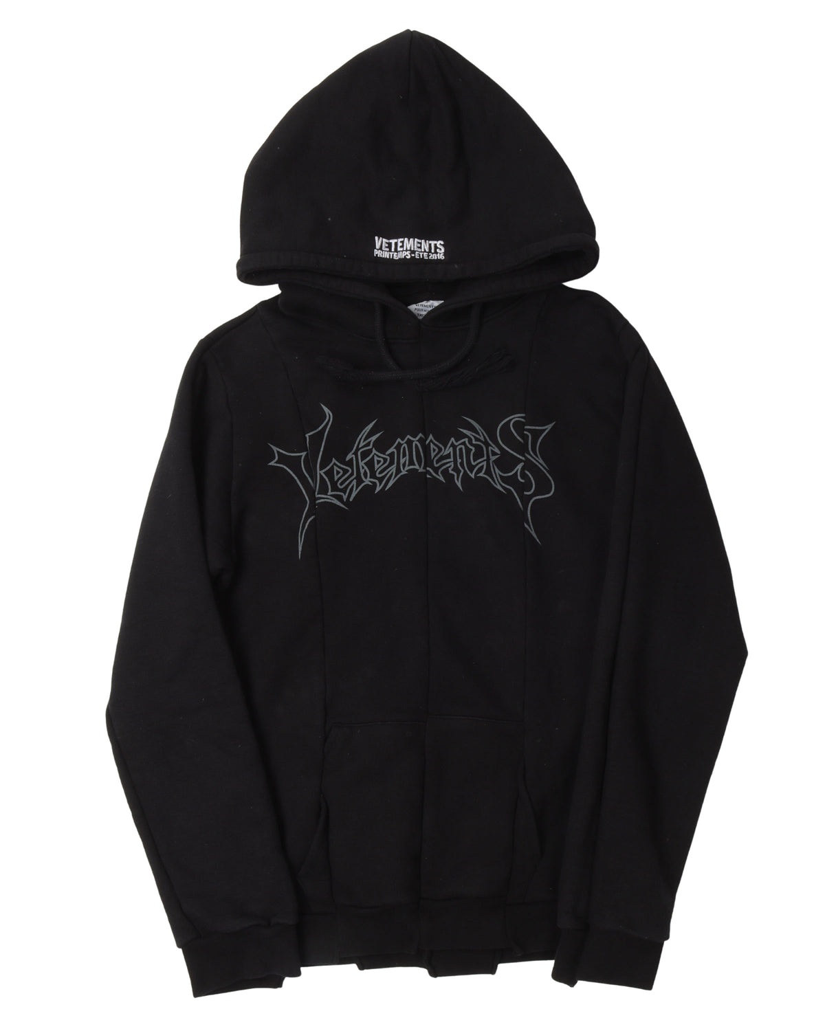 SS16 Metal Logo Hoodie