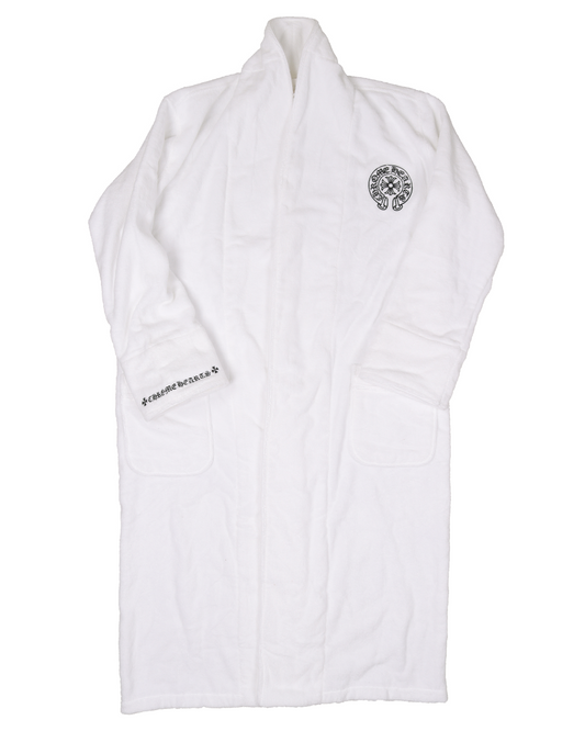 Horseshoe Logo Embroidered Robe