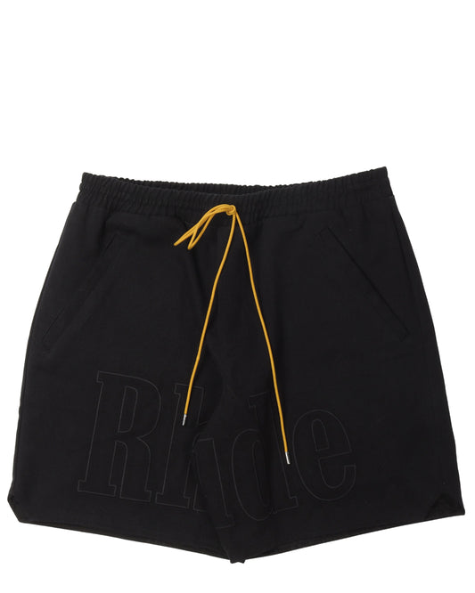 Tonal Logo Embroidered Shorts