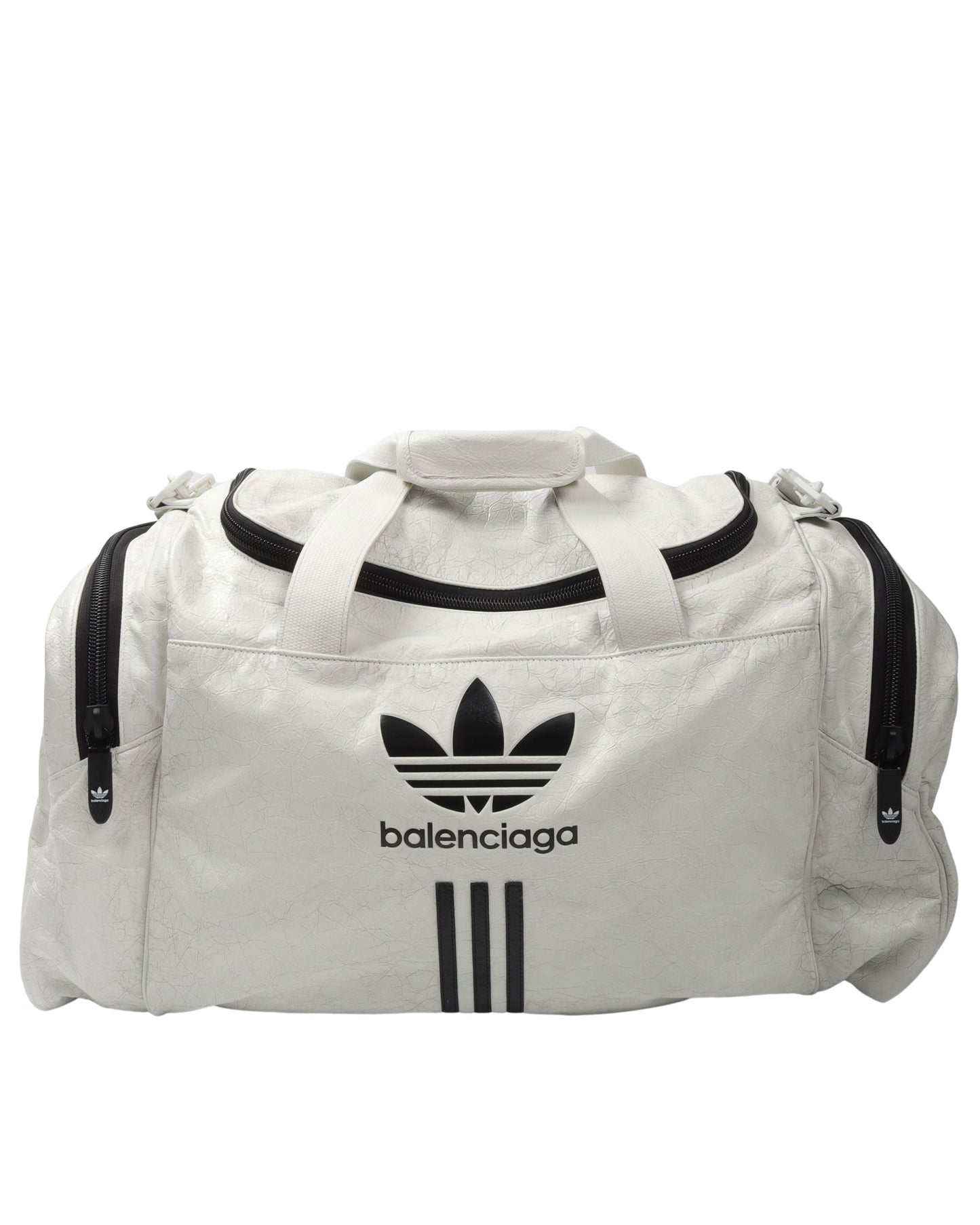 Adidas Leather Duffle Bag