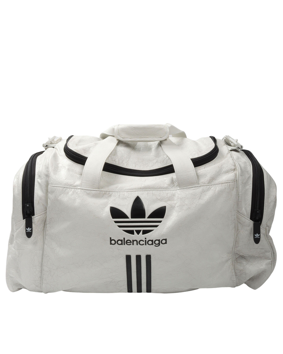 Adidas Leather Duffle Bag