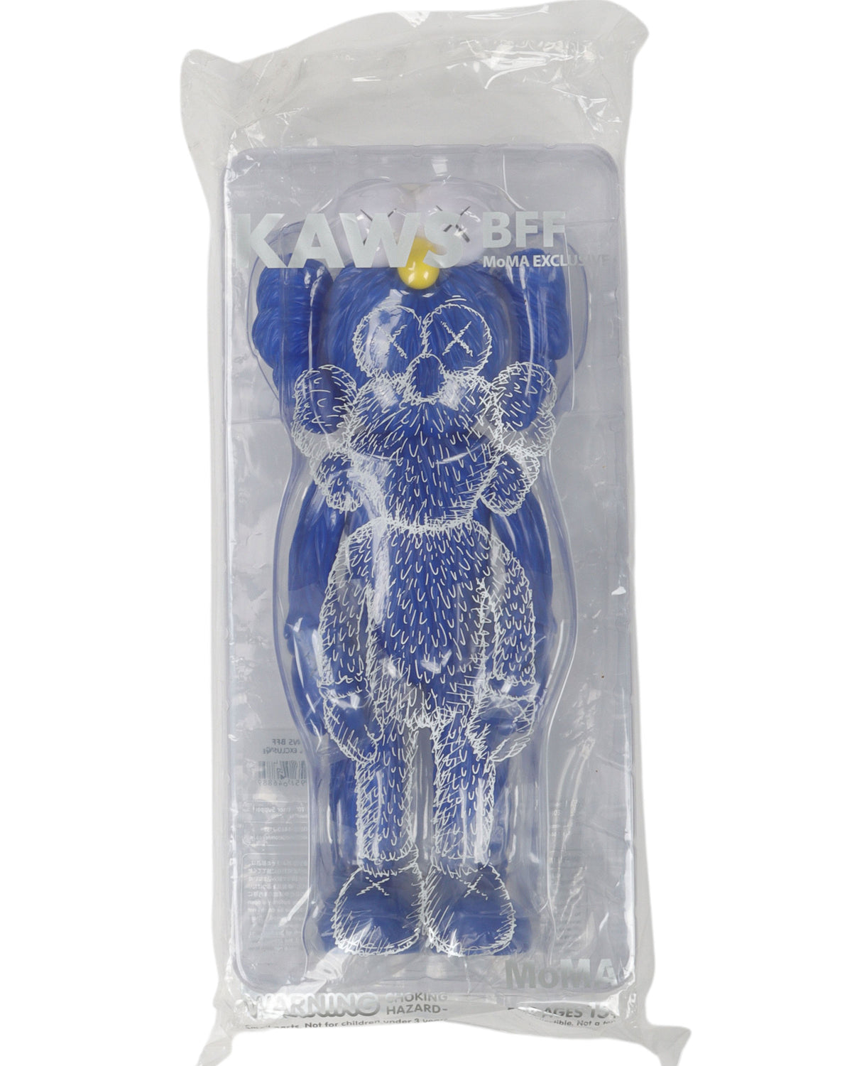 BFF Open Edition Vinyl Figure (Blue) 2017 MOMA Exclusive