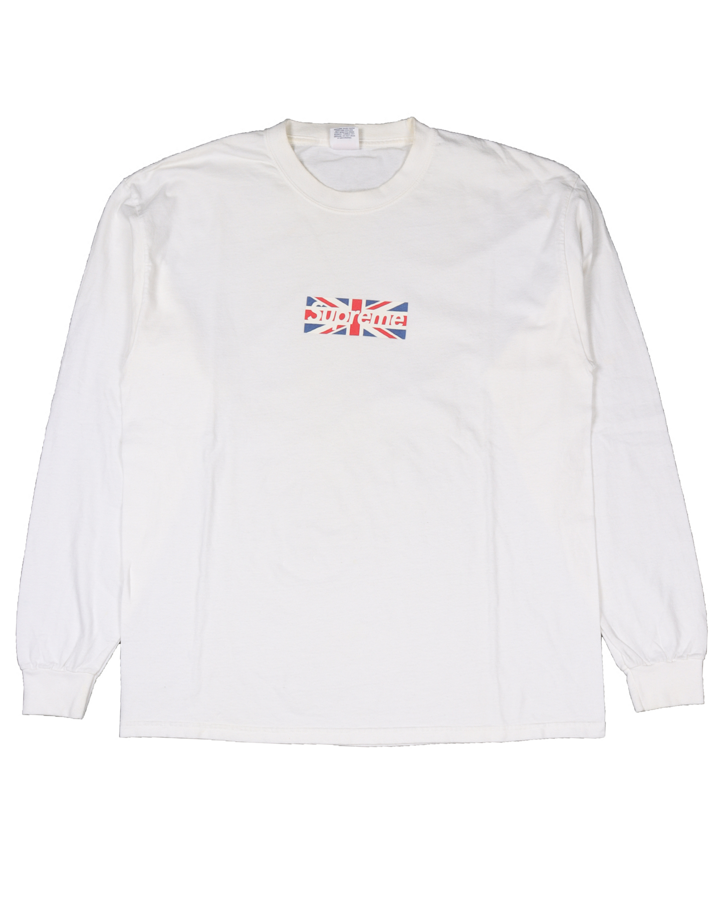 2012 Union Jack Box Logo Long Sleeve