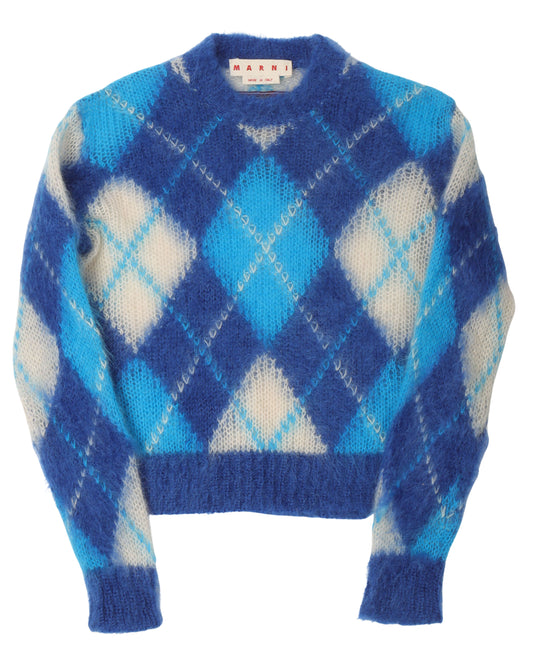 Diamond Mohair Sweater