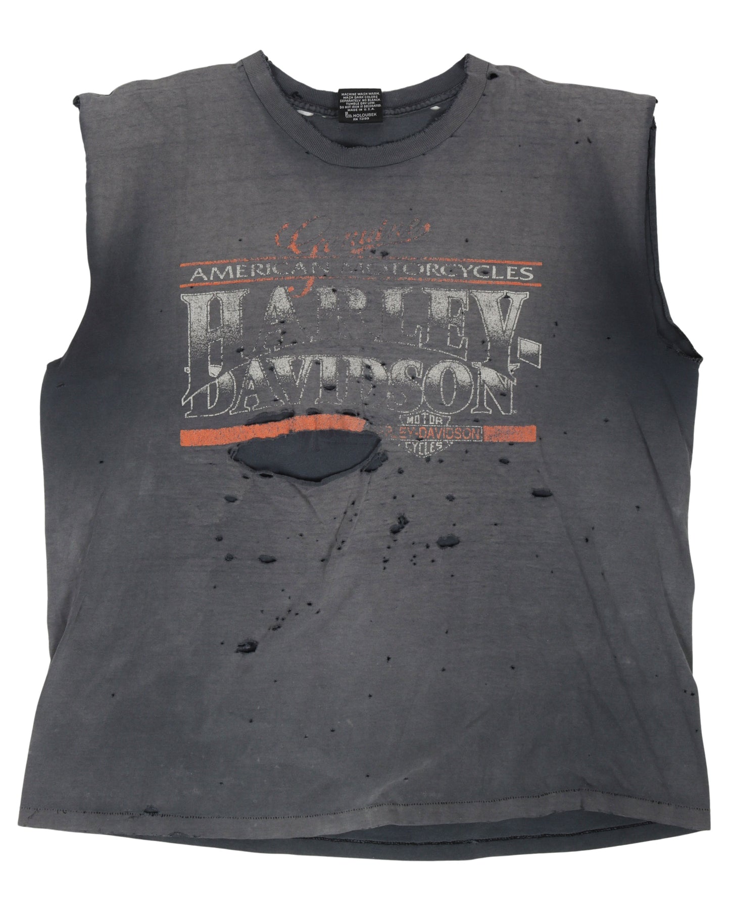 Harley Davidson Sleeveless T-Shirt