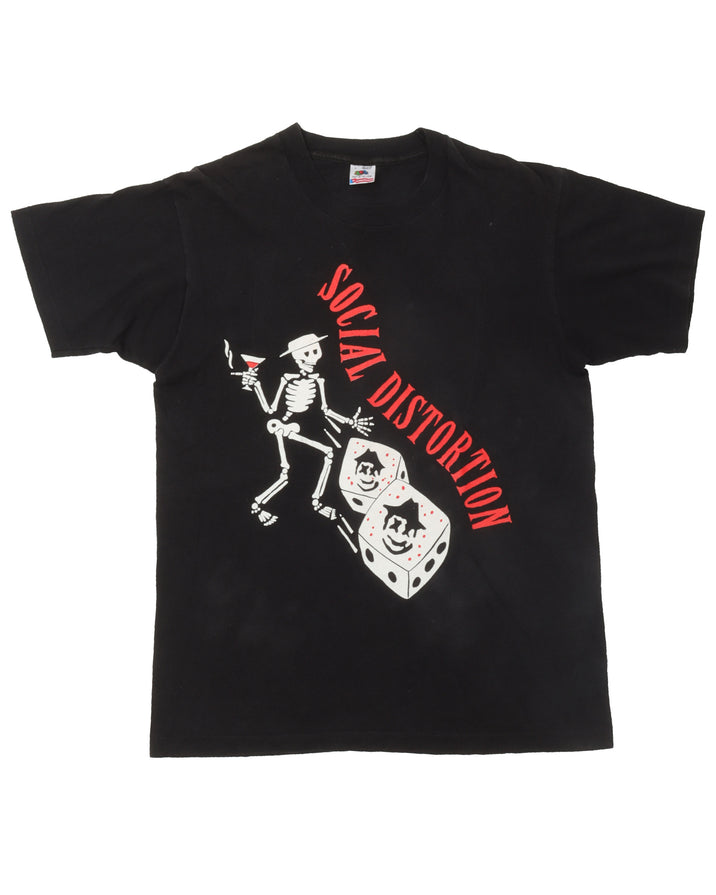 Social Distortion Bad Luck Tour 1992 T-Shirt