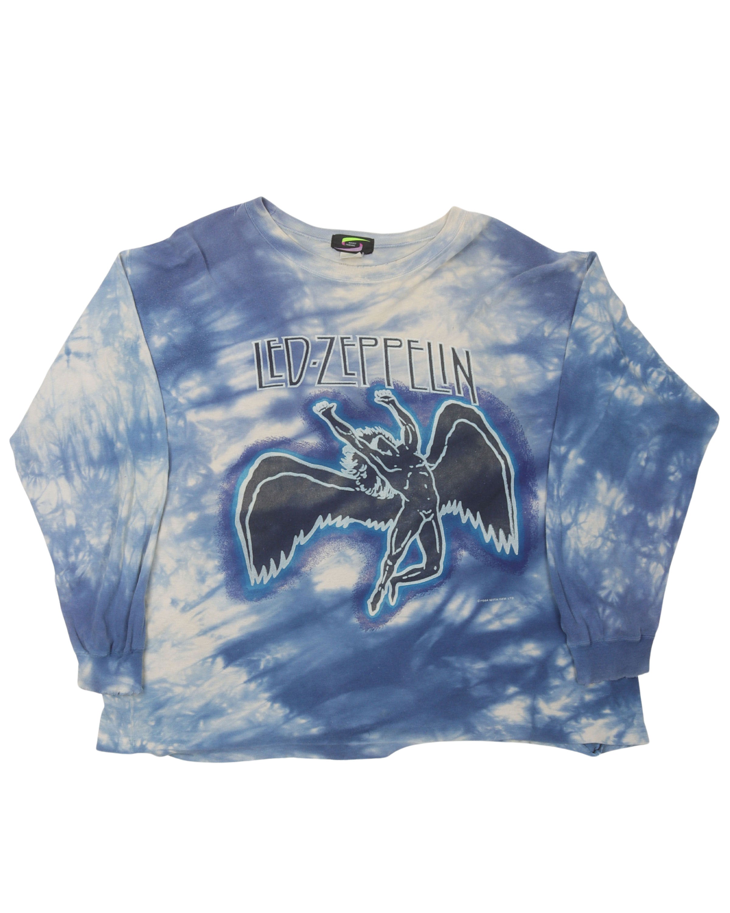 Led Zeppelin Tie Dye Long Sleeve T-Shirt