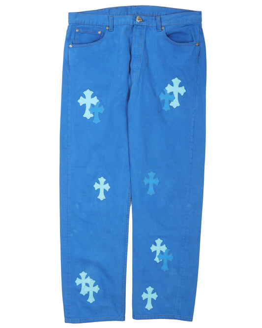 Levi's Leather Cross Dyed Jeans