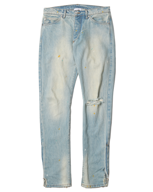 Paint Splattered Jeans