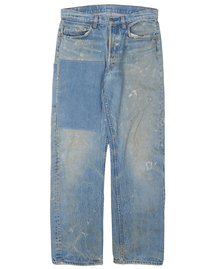 Patch Repair Levi's Jeans
