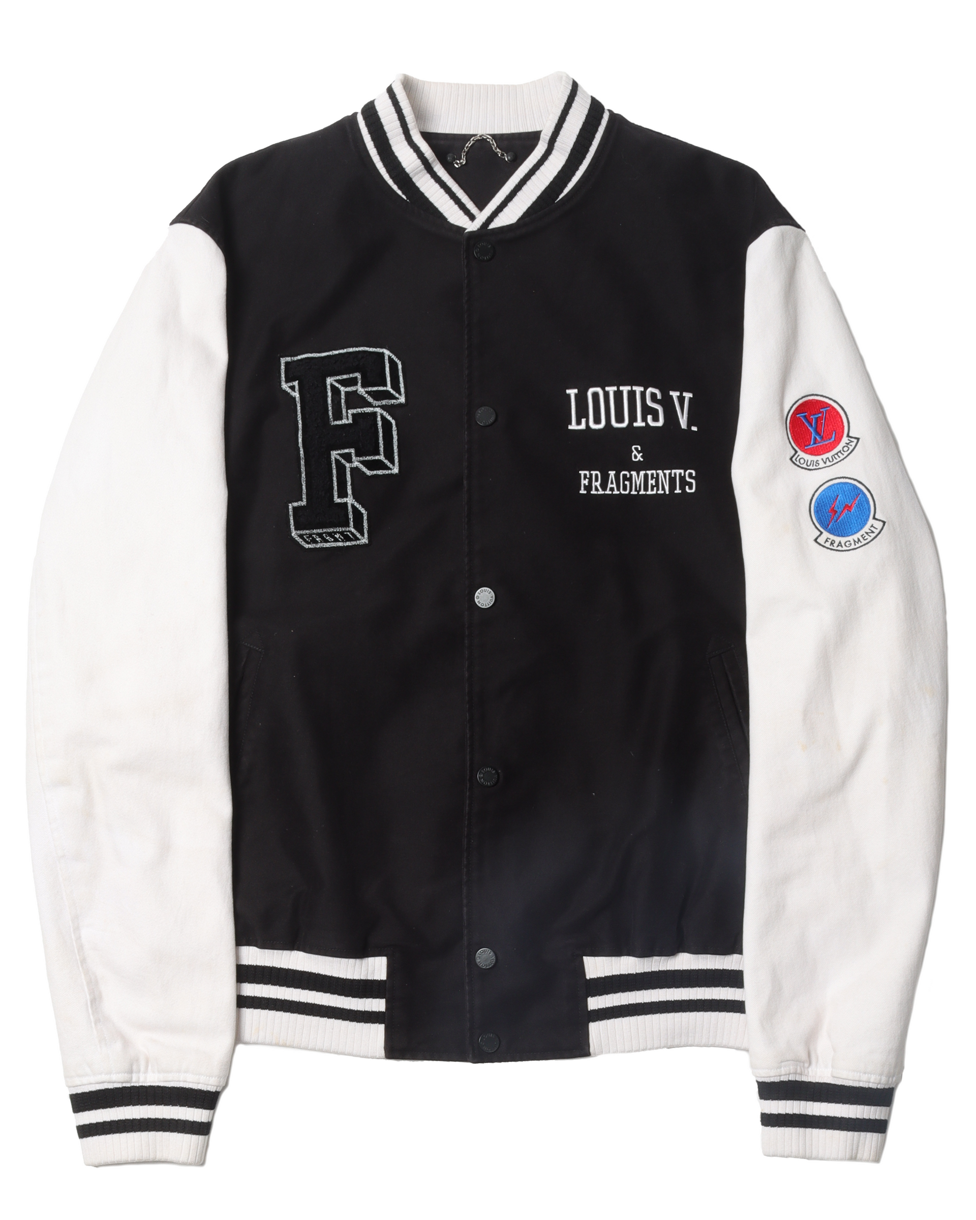 ジャケット・アウター LOUIS VUITTON Fragment Design Jacket M Louis Vuitton Fragment Varsity Jacket – Justin Reed