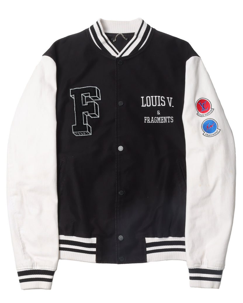 GD on X: Luis Vuitton Varsity jacket. 💧 Thoughts? 👀 #fashion