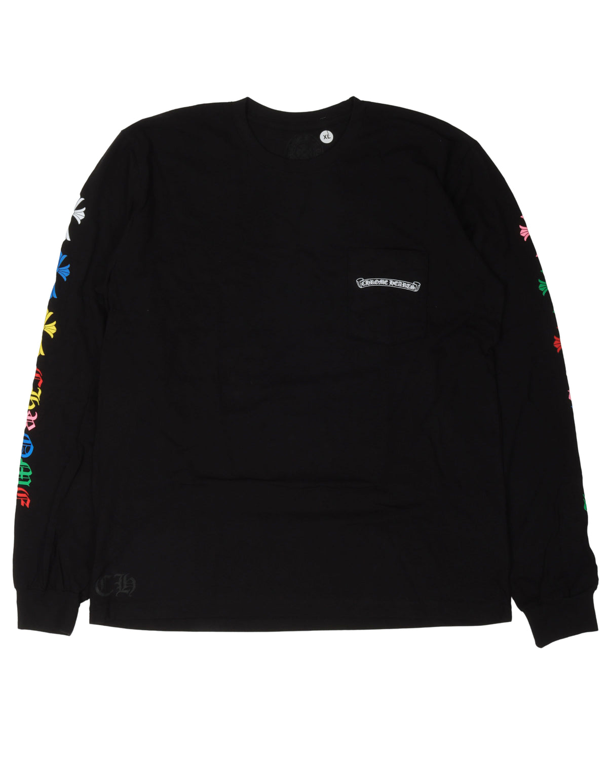 Multi-Color Cross Long Sleeve T-Shirt