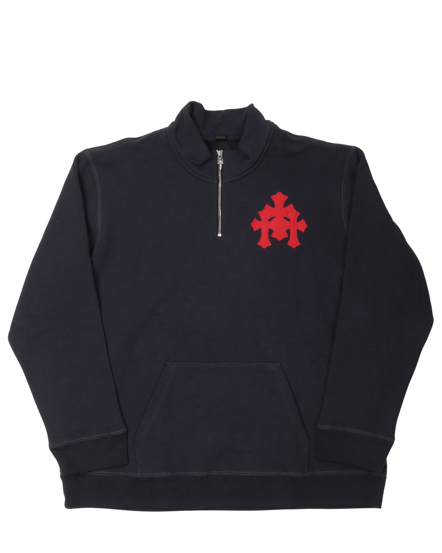 Cemetery Cross Patch Quarter-Zip Sweatshirt