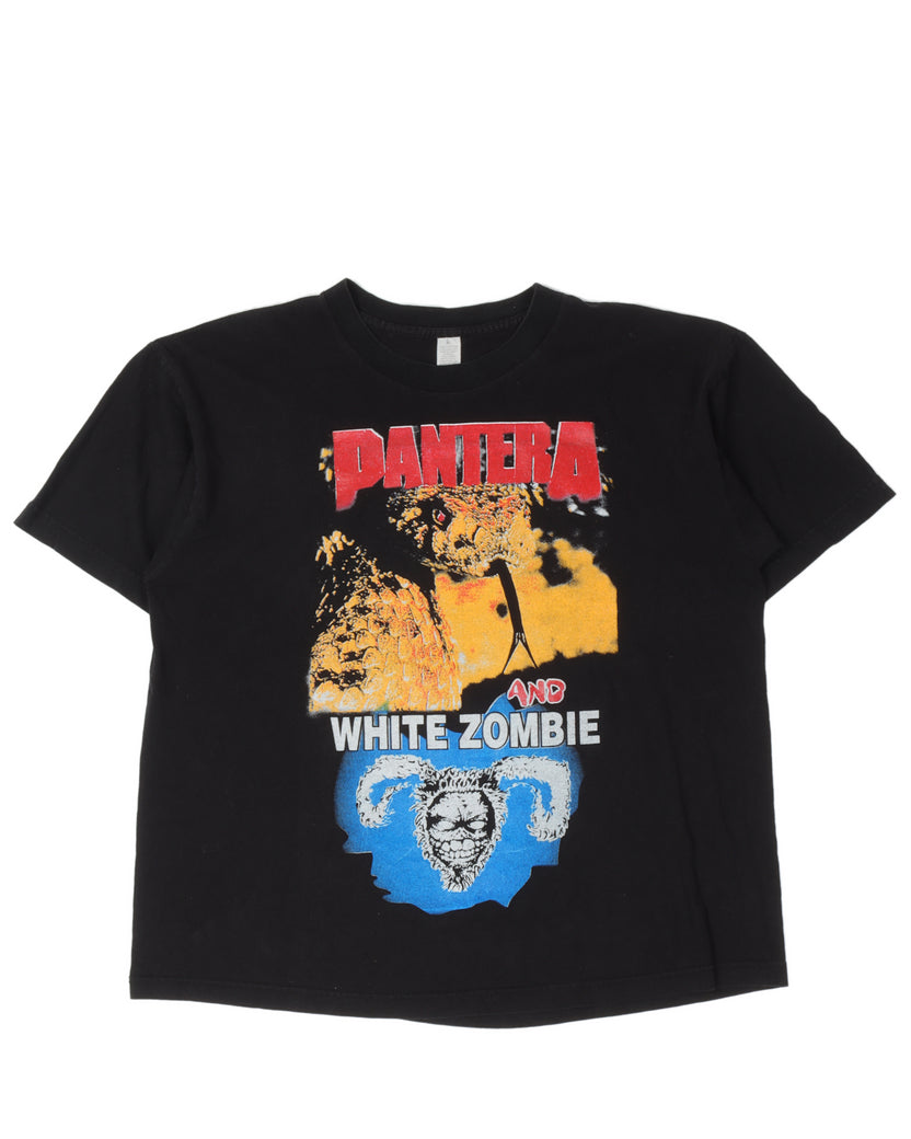 Pantera & White Zombie 1996 U.S. Tour T-Shirt