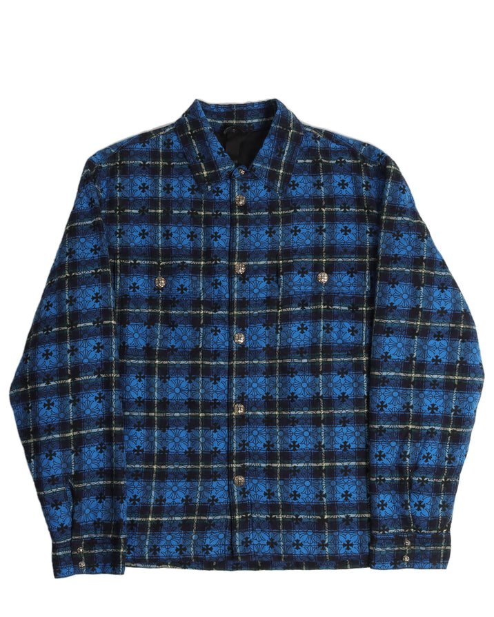 Quilted Wool Flannel Jacket