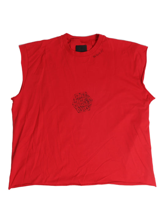 Cut Sleeves Shirt