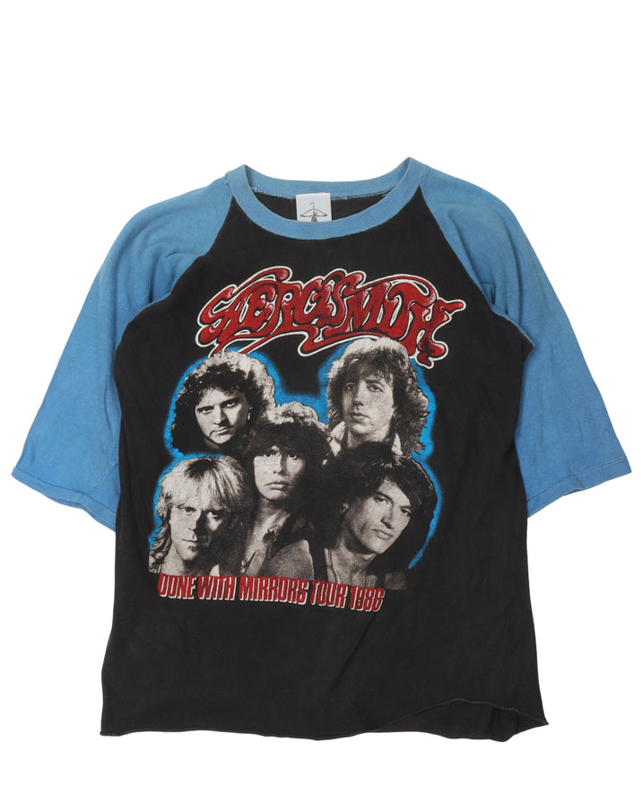 Aerosmith "Done With Mirrors" Tour 1986 T-Shirt