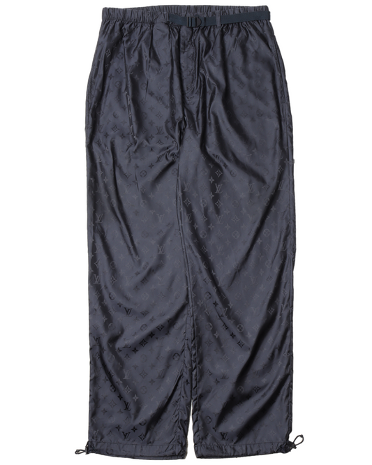 Adjustable Nylon Monogram Pants