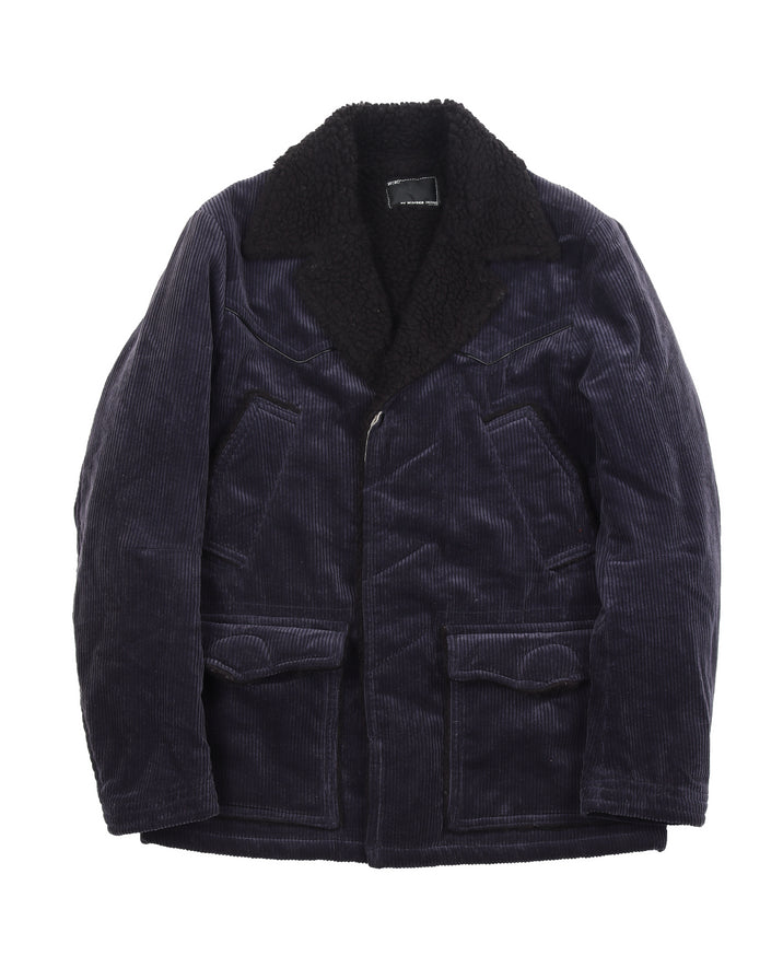Navy Cordoruy Sherpa Lined Jacket (2008) "My Own Private Portland"