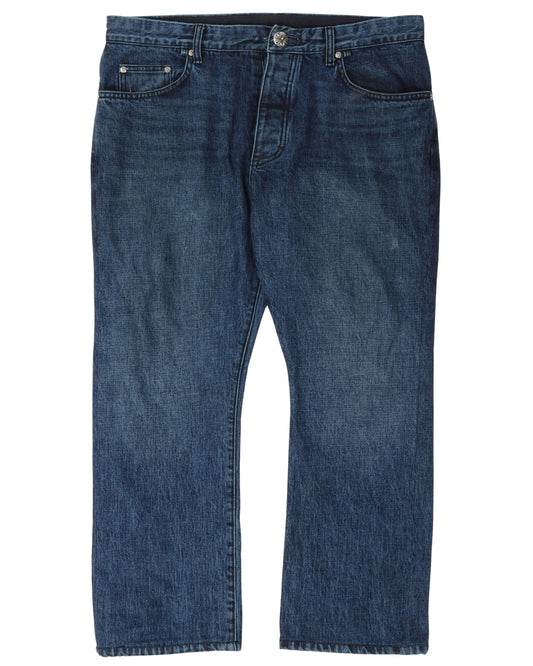 Plain Indigo Denim