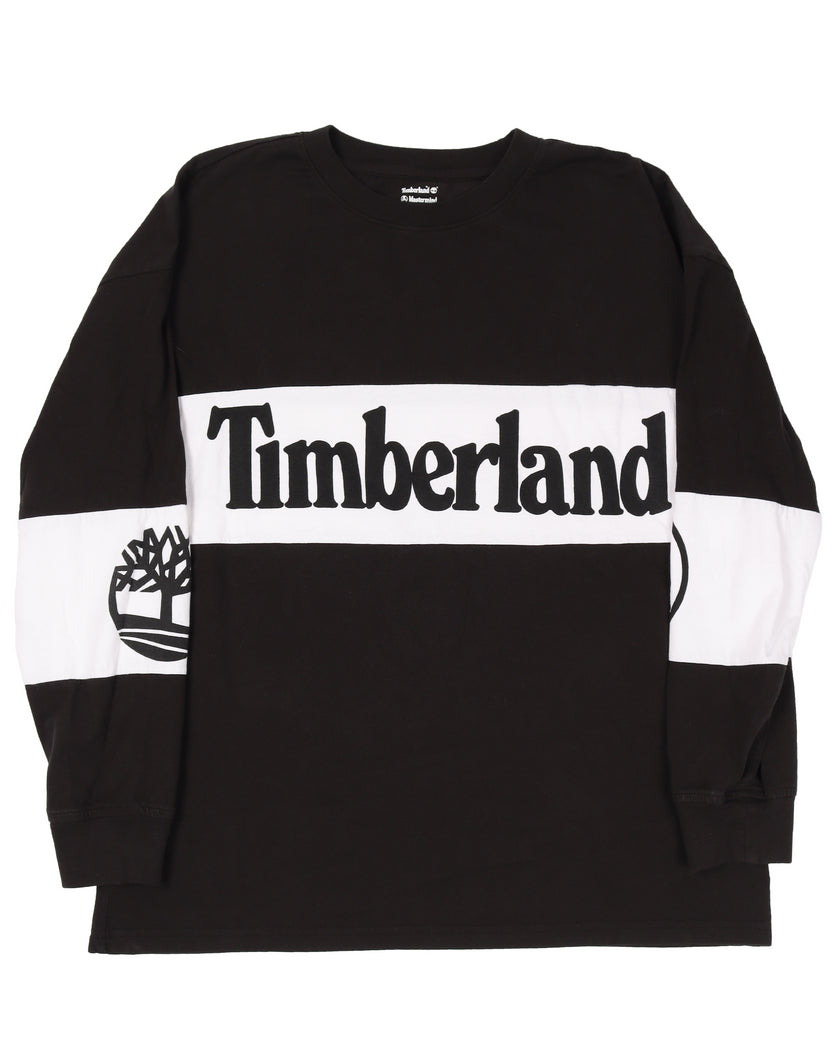 Mastermind Japan Timberland Long-Sleeve Logo T-shirt