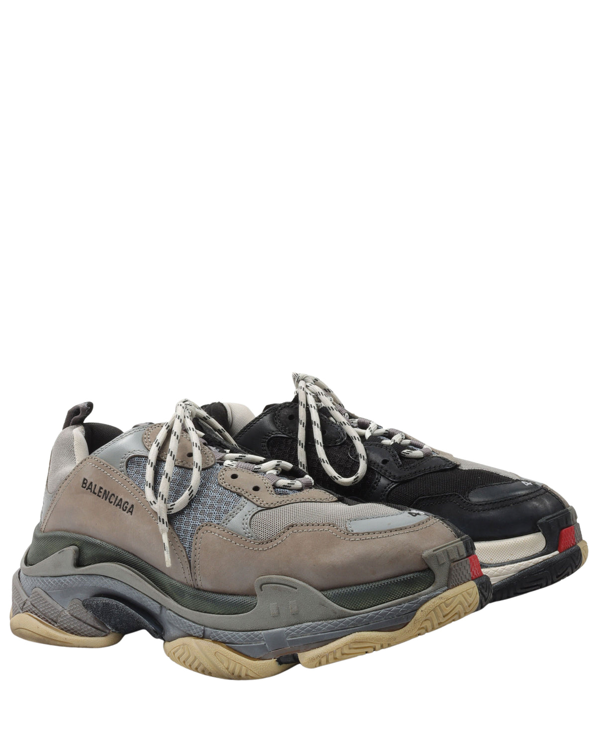 Split "Triple S" Sneaker