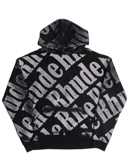 All Over Logo Hoodie