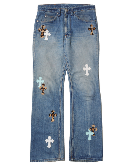St. Barth's Levi's Cross Patch Denim