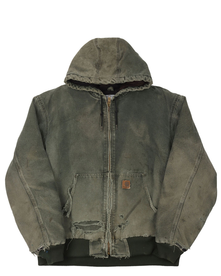 Carhartt Distressed Hooded Jacket