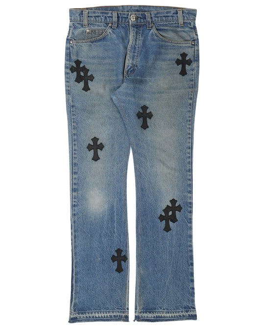 Levi's Leather Cross Jeans