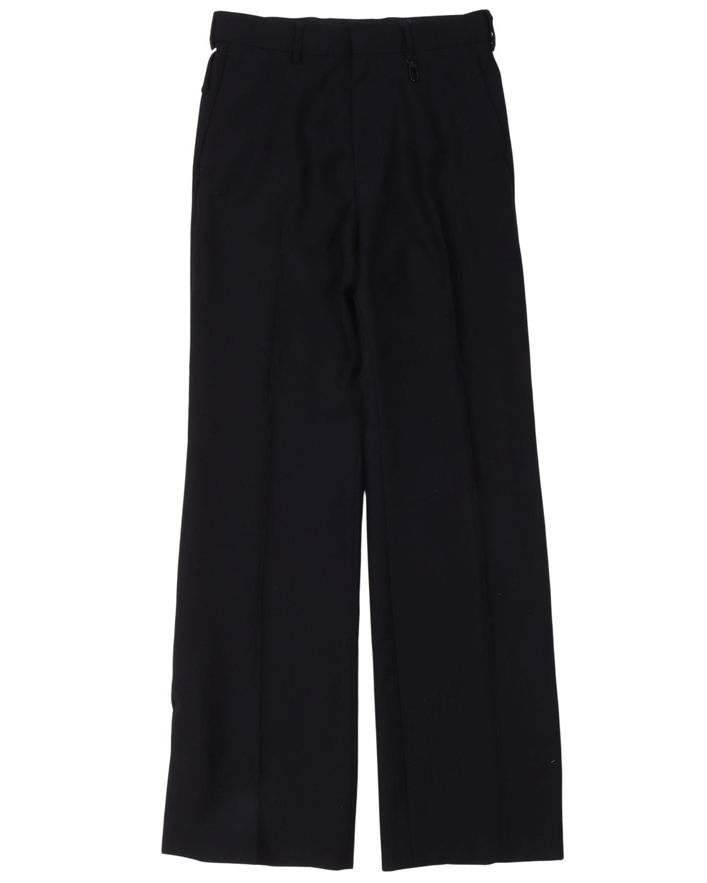Pleated Flared Dress Pants