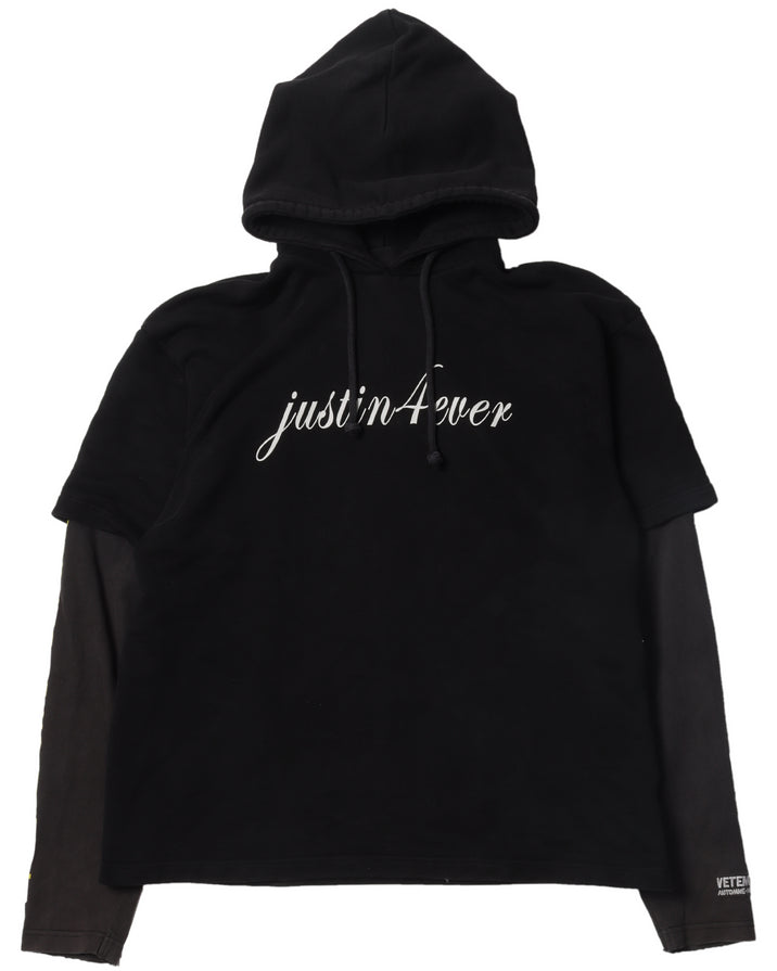 AW17 "Justin4Ever" Oversized Hoodie