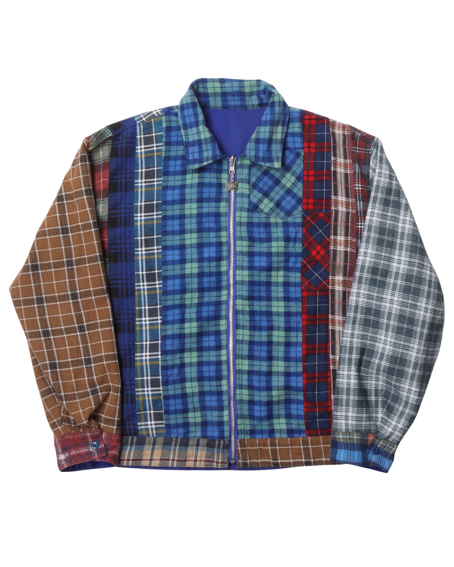 Reworked Flannel Zip Up