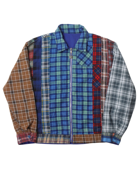 Reworked Flannel Zip Up