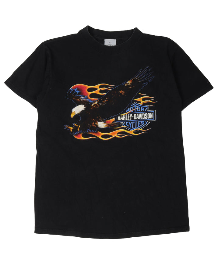 Harley Davidson Flaming Eagle T-Shirt