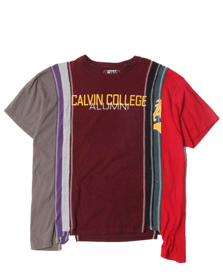 "Rebuild" Split College T-Shirt