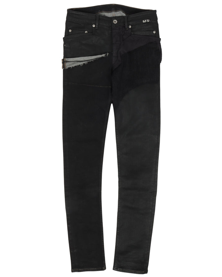 Tyrone Cut Patchwork Jeans
